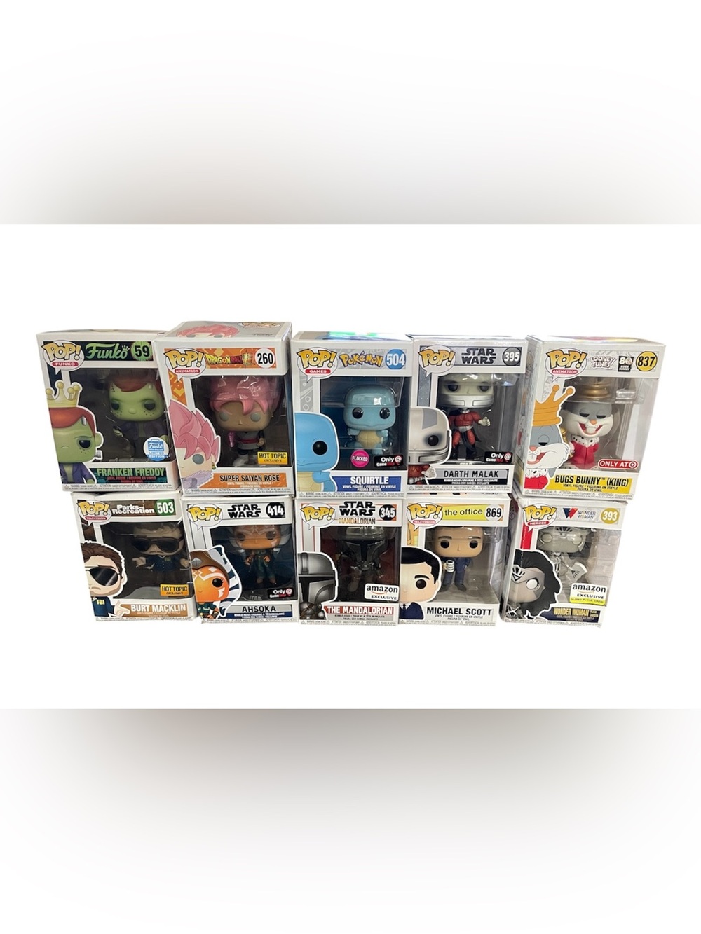 Funko Pop Lot Figures (NEW